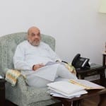Haryana CM Manohar lal khattar with Home Minister Amit Shah