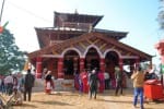 नेपाल के बैतड़ी जिले का प्रसिद्ध त्रिपुरा सुंदरी मंदिर।