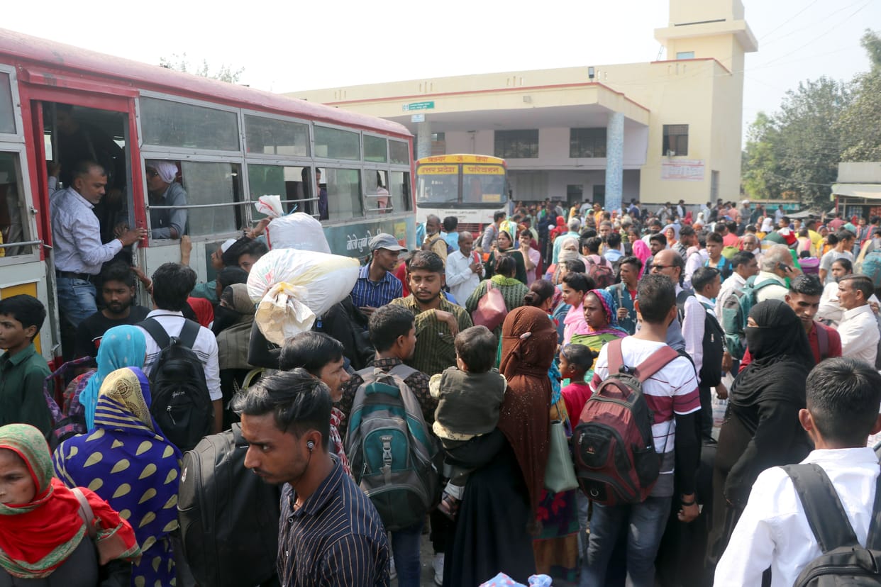 Roadways buses ran a lot, yet the passengers remained upset