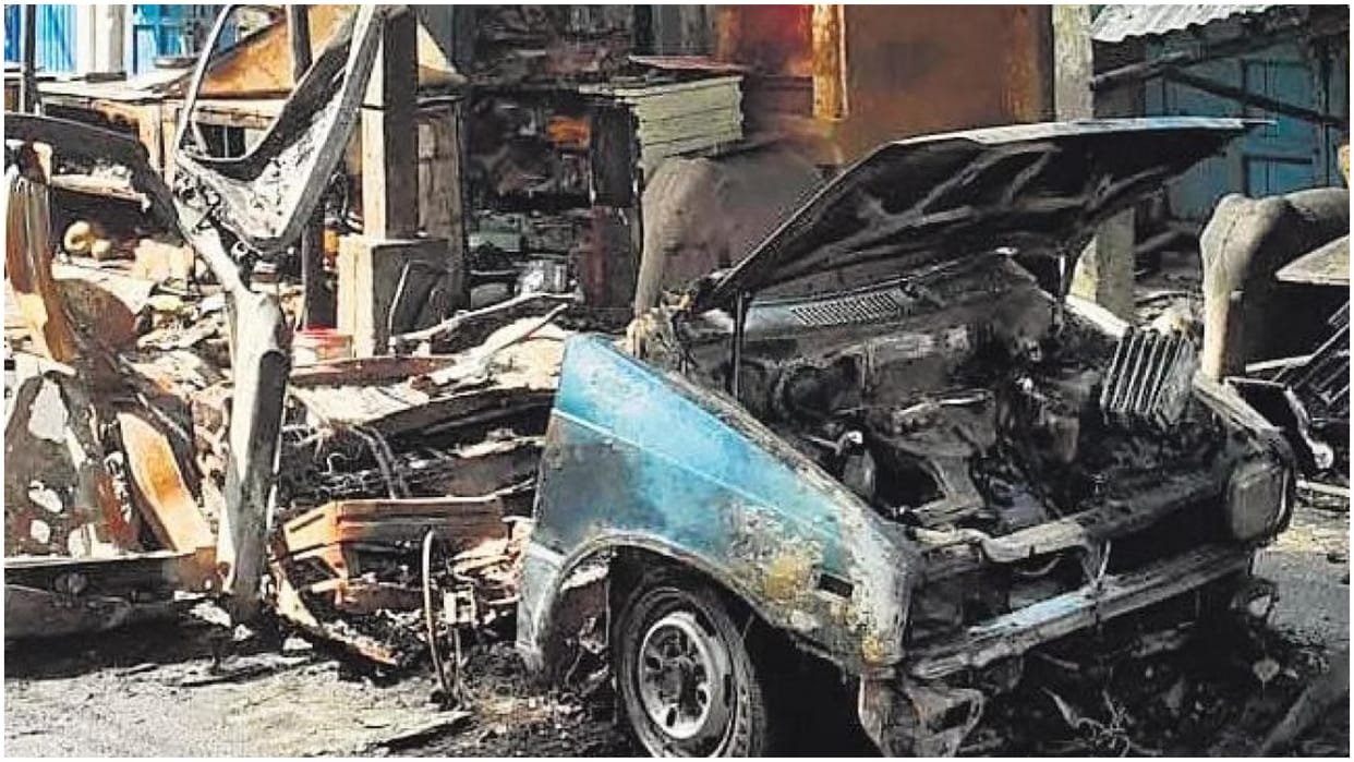 Coimbatore car blast case Police arrested sixth person Afsar Khan cousin of Jamesha Mubin
