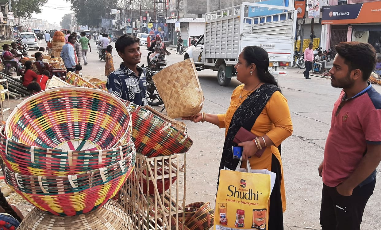 Four days along Chath pooja starts from  today with nahai and khai activity