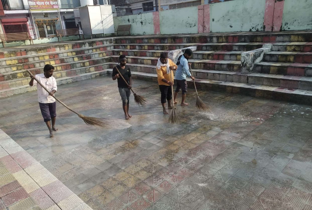 Chhath begins with bath