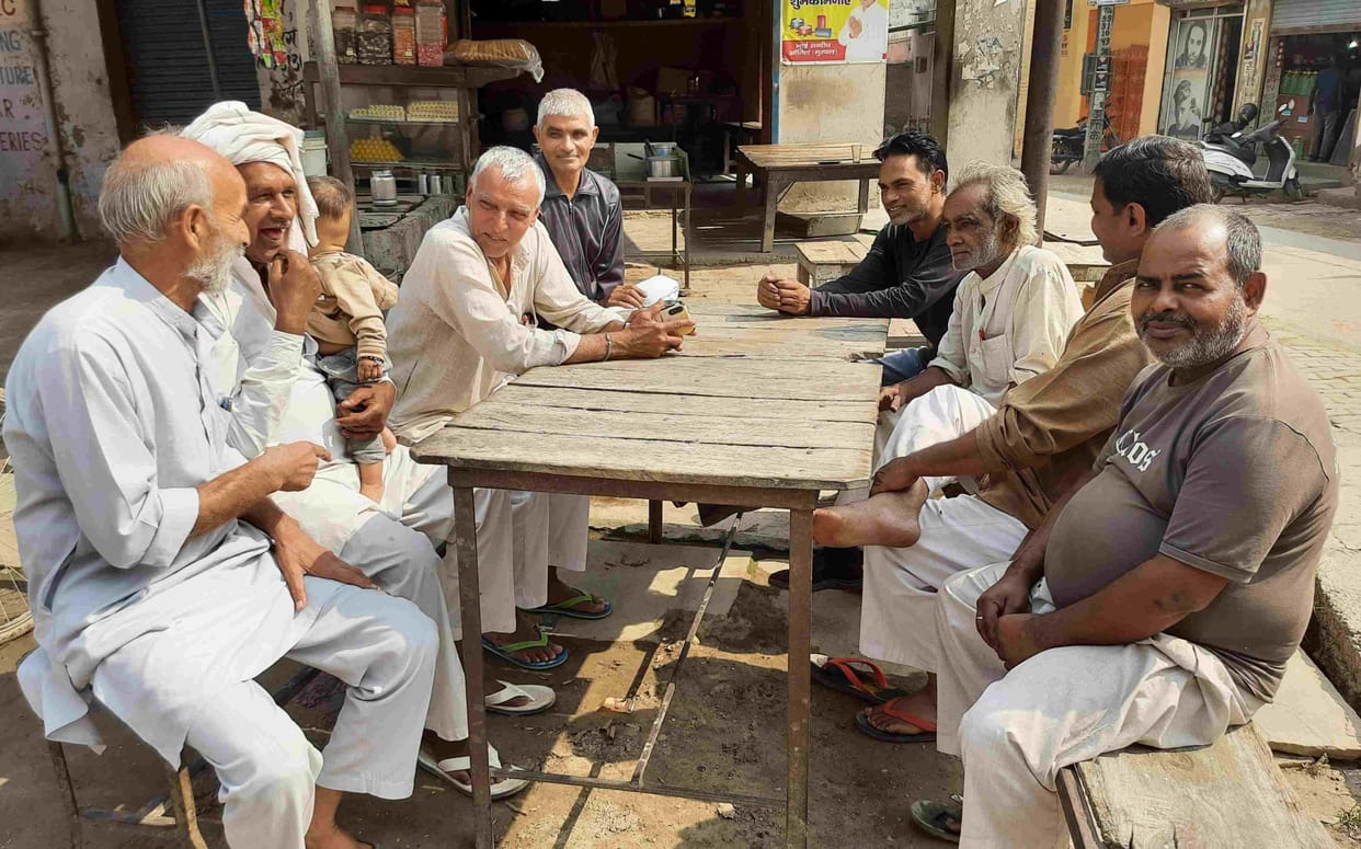 There is no arrangement of water drainage in Murthal village with a population of 18 thousand, the streets are also in disrepair