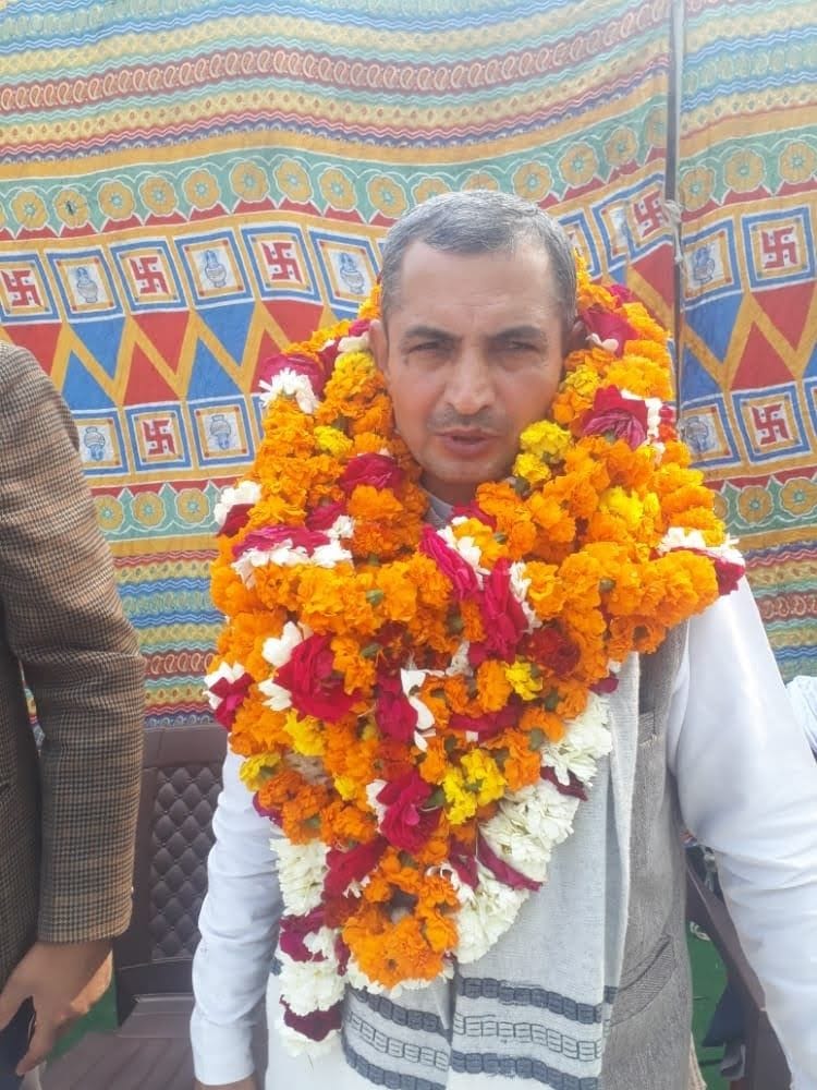 Hathras: Keshav Chaudhary again became the District President of RLD