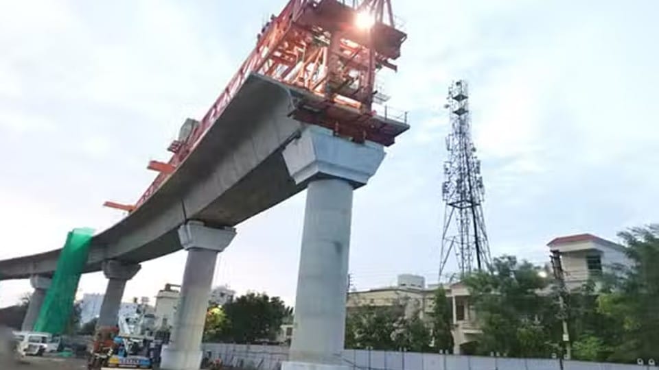 Indore metro rail project: Now slab track will be laid for metro rail