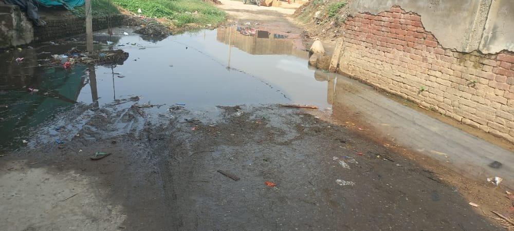 Cleanliness in the village was not done even on festivals