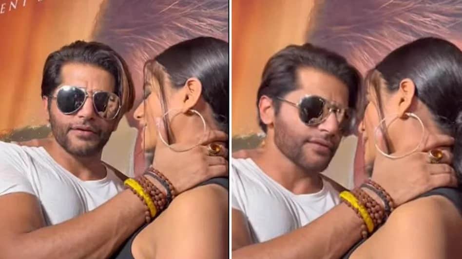 Karanvir Bohra brutally trolled for giving cozy pose with poonam pandey in front of camera