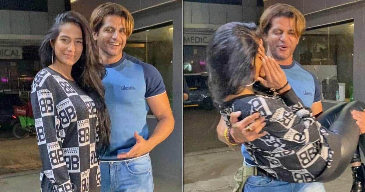 Karanvir Bohra brutally trolled for giving cozy pose with poonam pandey in front of camera