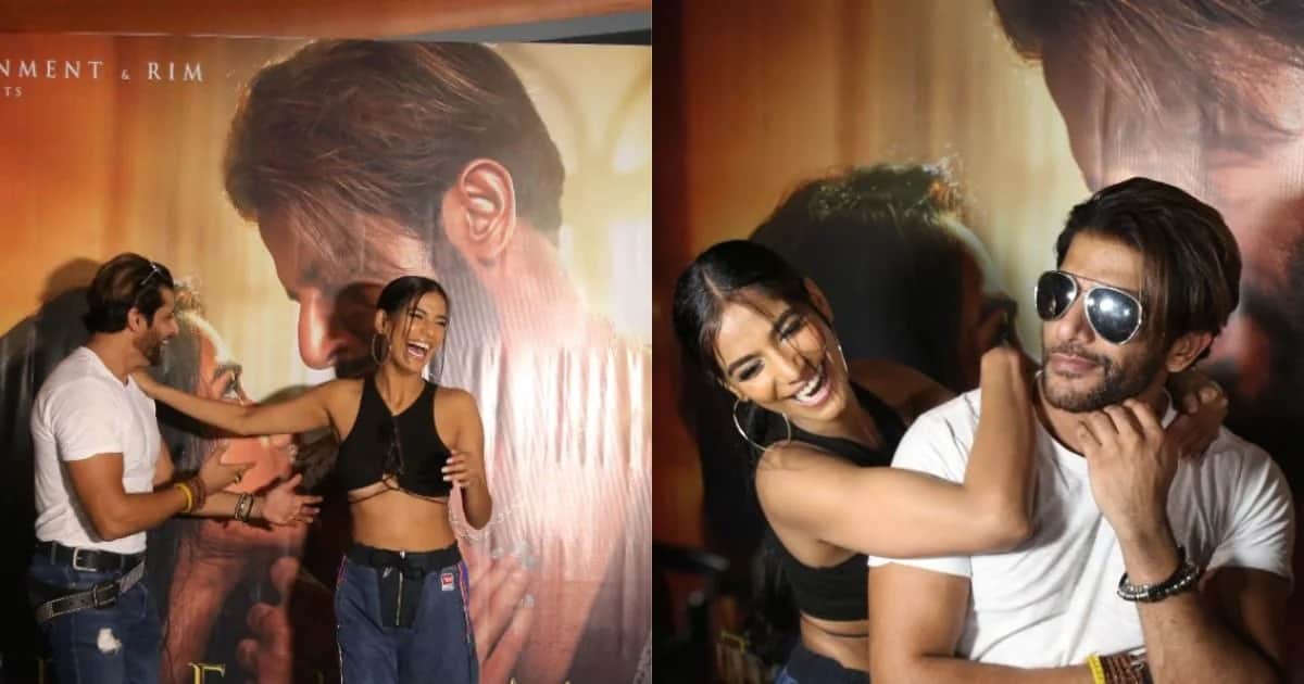 Karanvir Bohra brutally trolled for giving cozy pose with poonam pandey in front of camera