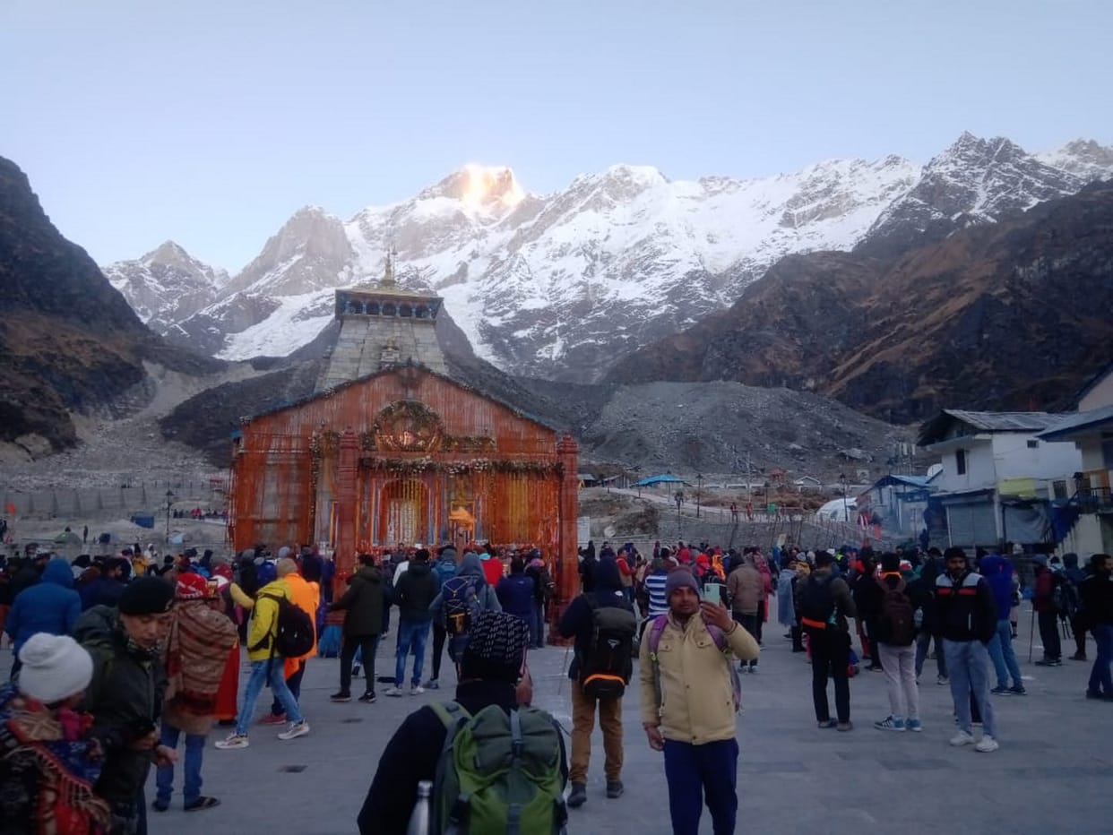 Kedarnath Dham doors closed 2022 today for winter Kedarnath Yatra Records Uttarakhand News in hindi