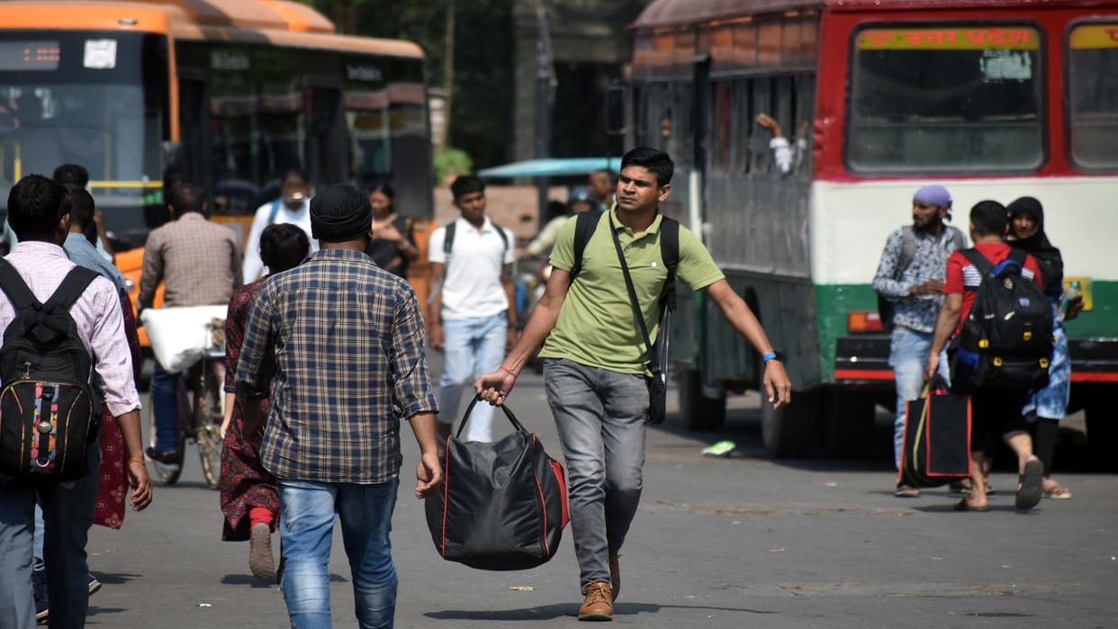 Despite the operation of additional buses on festivals, there is a fight over the seat