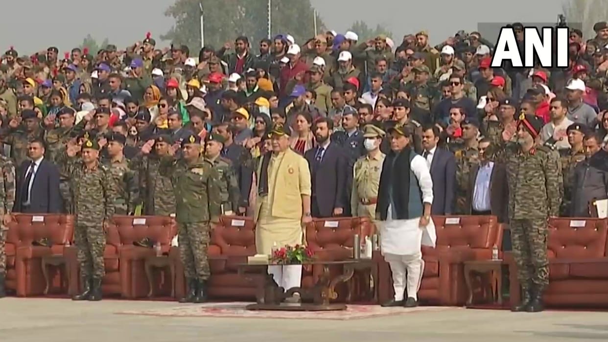 Rajnath Singh in srinagar budgam shaurya diwas program said  We understand pain of people of POJK