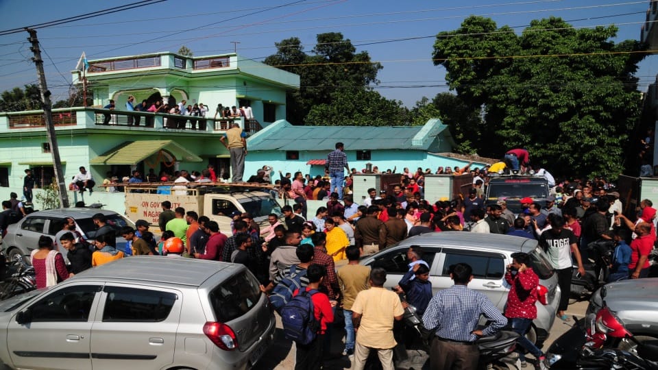 Dehradun News: Huge crowd gathered to see female Leopard Rescue Photos