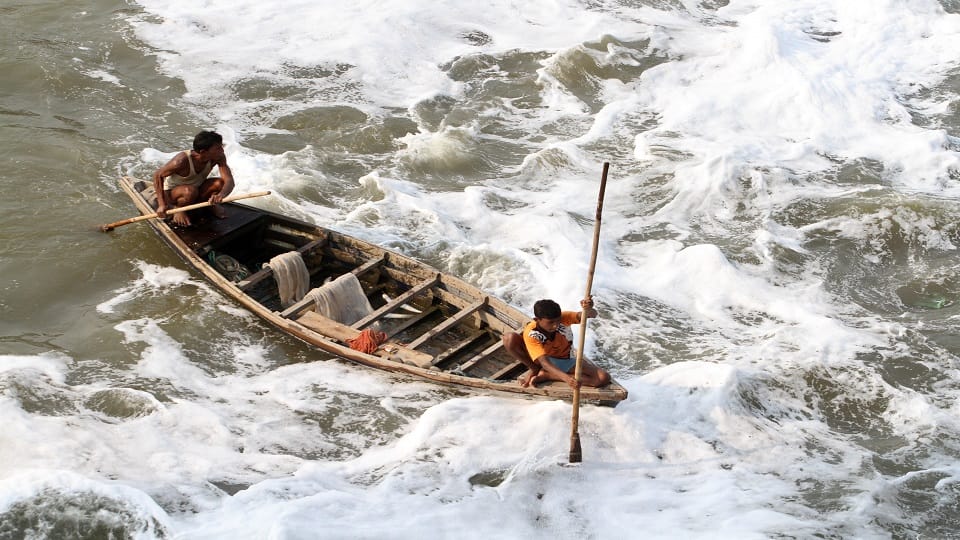 Why is polluted foam seen in Yamuna every year