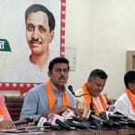 जयपुर ग्रामीण सांसद कर्नल राज्यवर्धन सिंह राठौड़ ने सरकार पर हमला बोला।