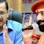 सीएम अरविंद केजरीवाल और करणी सेना राष्ट्रीय अध्यक्ष महिपाल सिंह मकराना