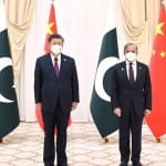 Xi Jinping and Shahbaz Sharif