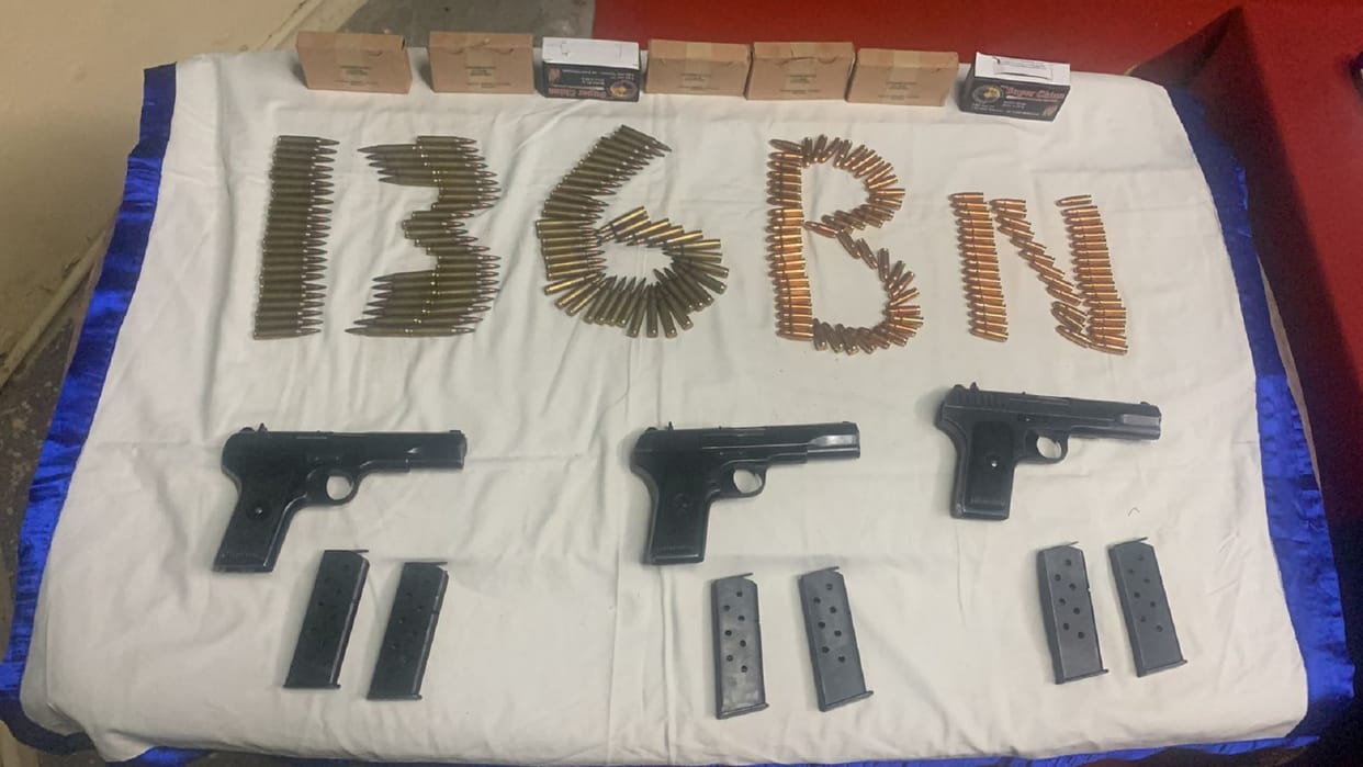BSF recovered weapons including three AK-47s on Ind-Pak border in Firozpur