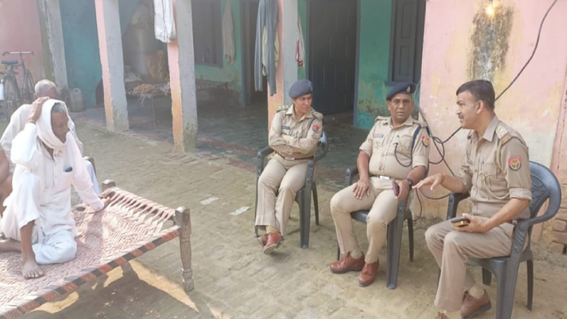 The son has killed his mother by beating with stick in Bijnor see photos