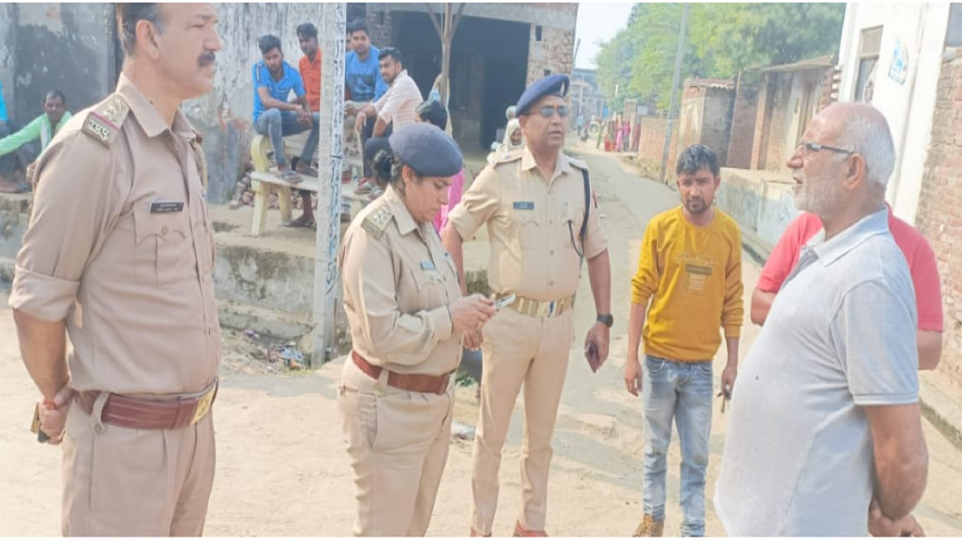 The son has killed his mother by beating with stick in Bijnor see photos