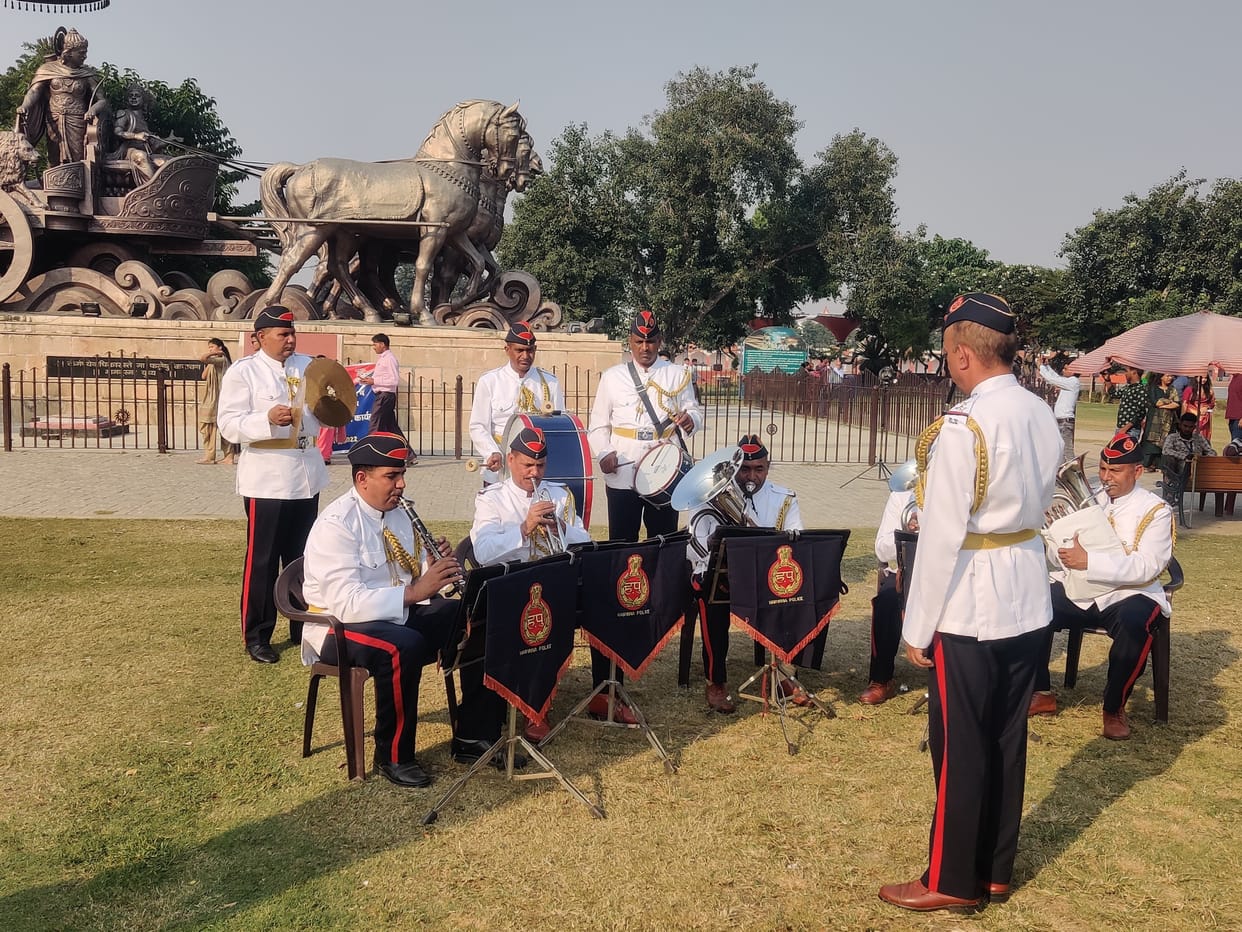 Police Band Show paid tribute to the martyrs, Kurukshetra