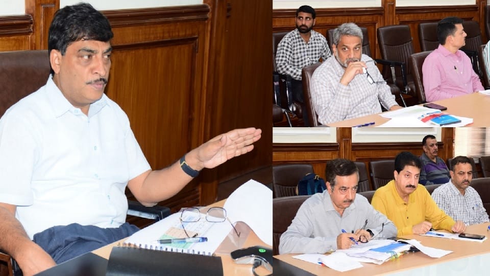 J&K: Back to Village 1100 Jal Shakti Projects to be launched