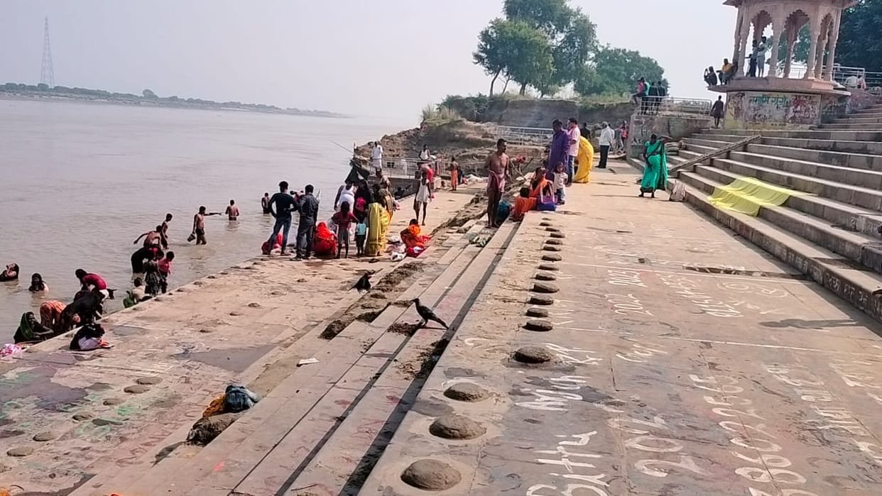 The great festival of sun worship begins with bathing
