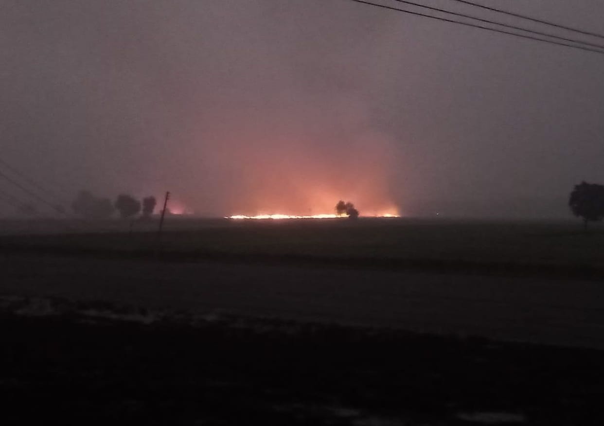 Farmers burn stubble at 37 places in 24 hours