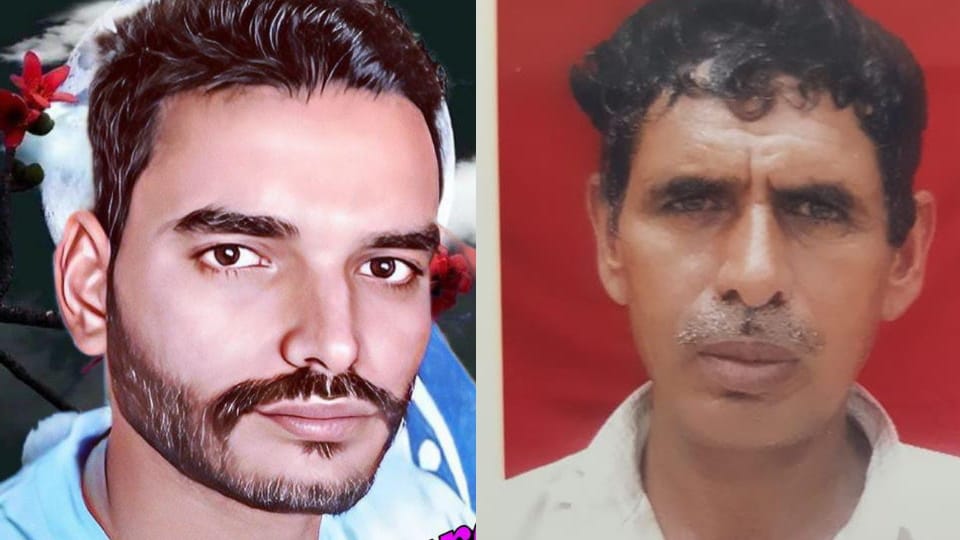 Two Man sitting on roof of tractor in campaign convoy were electrocuted in village Dhanana of Bhiwani