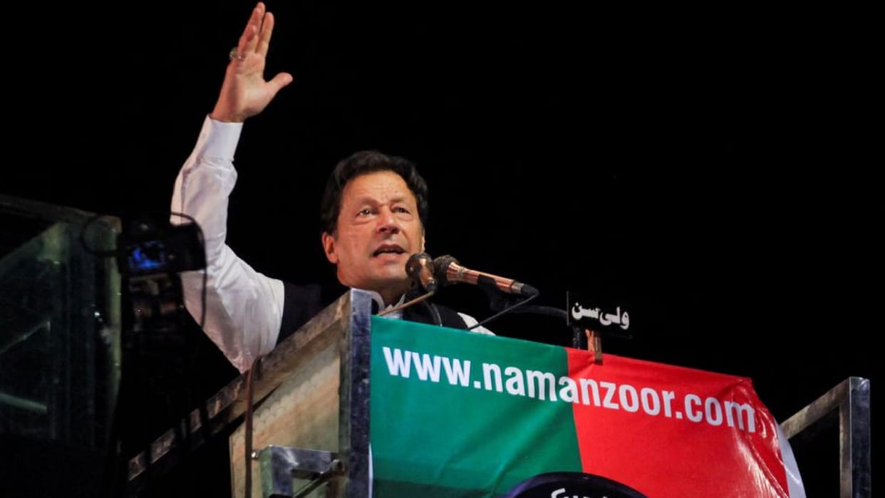 Imran Khan asks military to refrain from political engineering in next elections