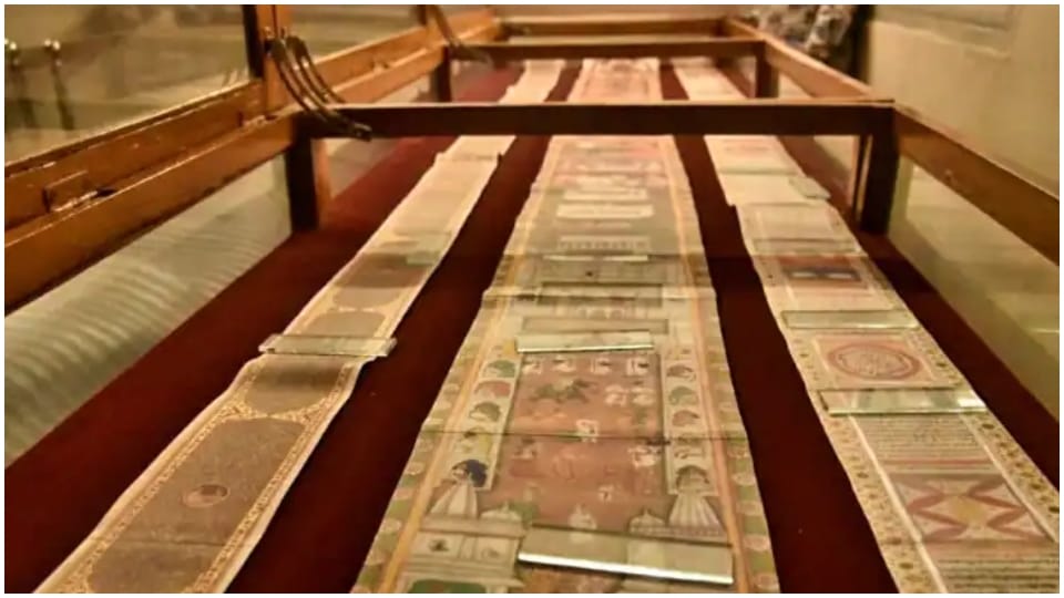Yash Kanwari 314 feet long horoscope jodhpur oriental research institute
