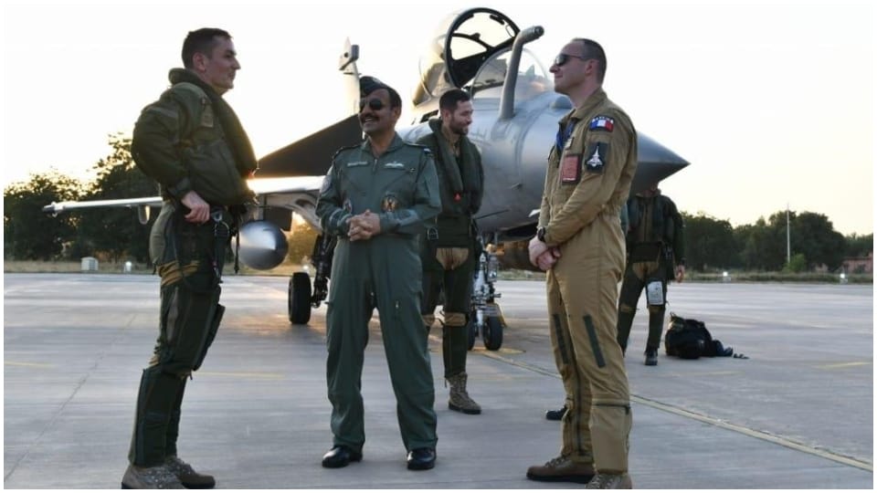 Indian and French Air Force exercise in Jodhpur Garuda VII