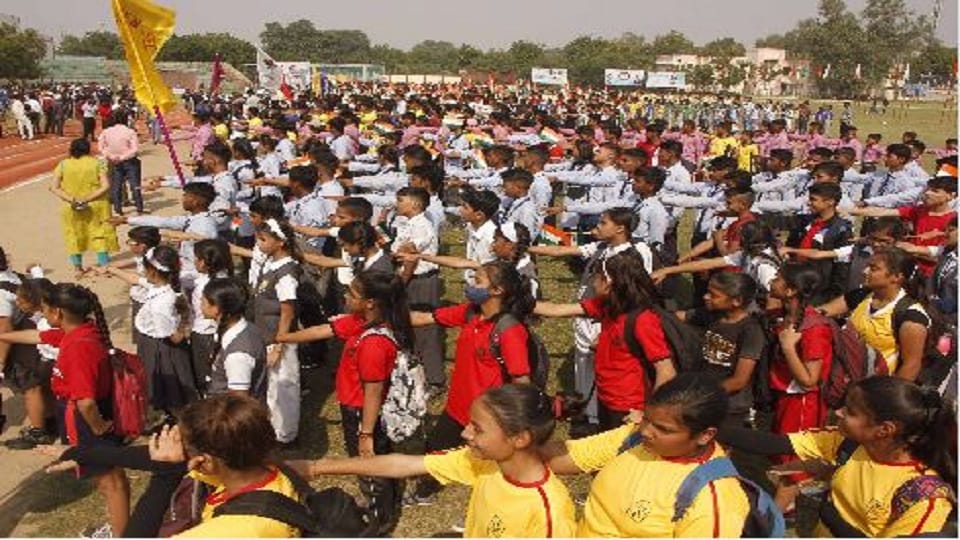 moon school olympics-2022 Starts Today At Eklavya Sports Stadium In Agra