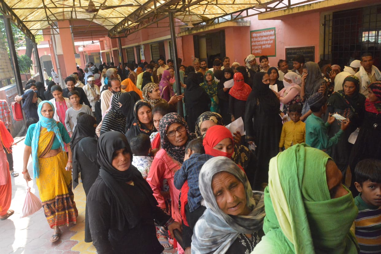 Changed weather, increased disease, fever and cold caught people
