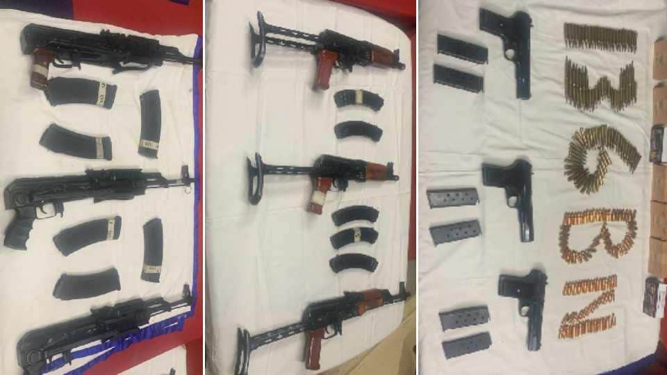 BSF got a bag full of Weapon from Indo Pak border in Punjab