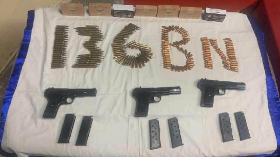 BSF got a bag full of Weapon from Indo Pak border in Punjab