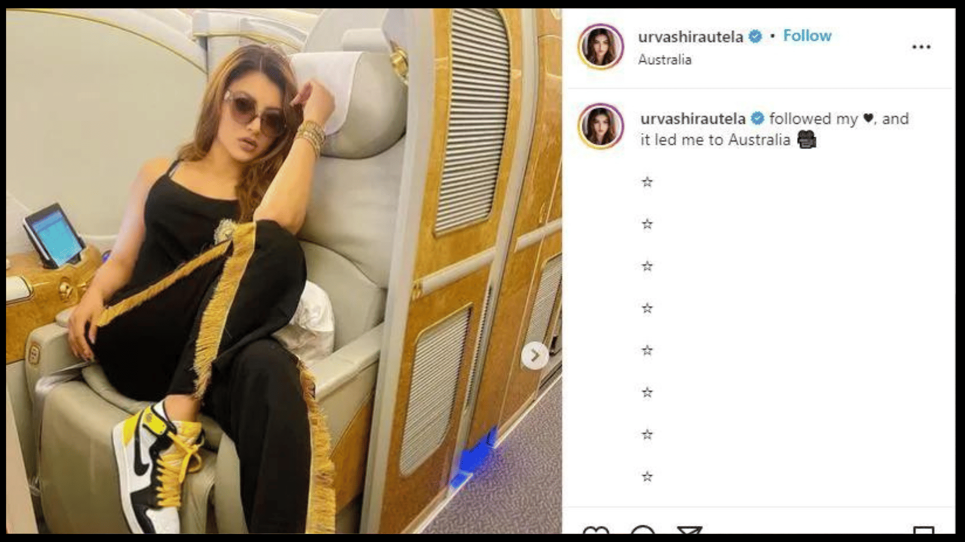 Urvashi Rautela Rishabh Pant Controversy: Actress deleted All Captions Which Users Connected With RP