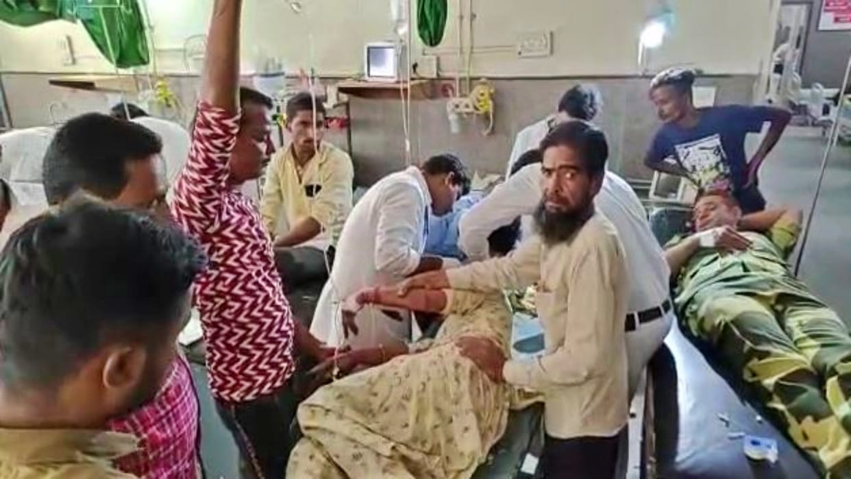 Churu woman jumps on railway track with two children in Bikaner