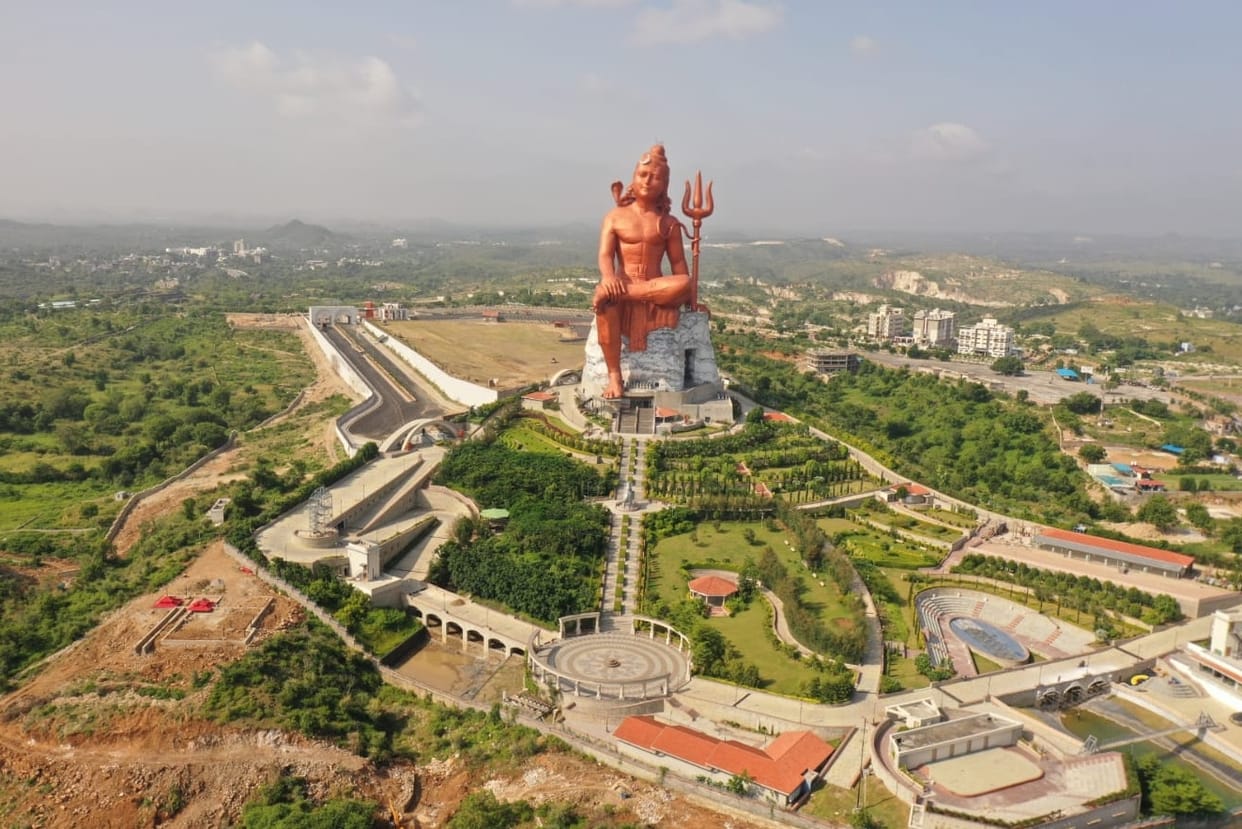 World's Tallest Lord Shiva Statue Vishwas Swaroopam Inauguration Today in Rajasthan News in Hindi