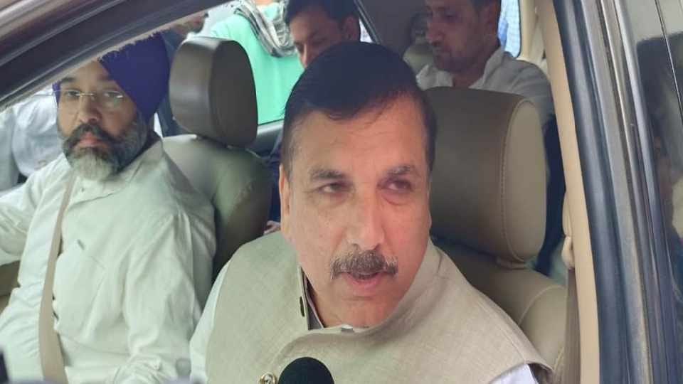 AAP leader Sanjay Singh appears in Ludhiana court in defamation case
