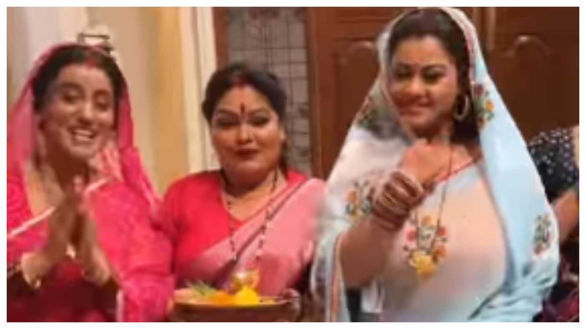 Chhath Puja 2022: Bhojpuri actress akshara singh shares video and wishes fans nahaye khaye