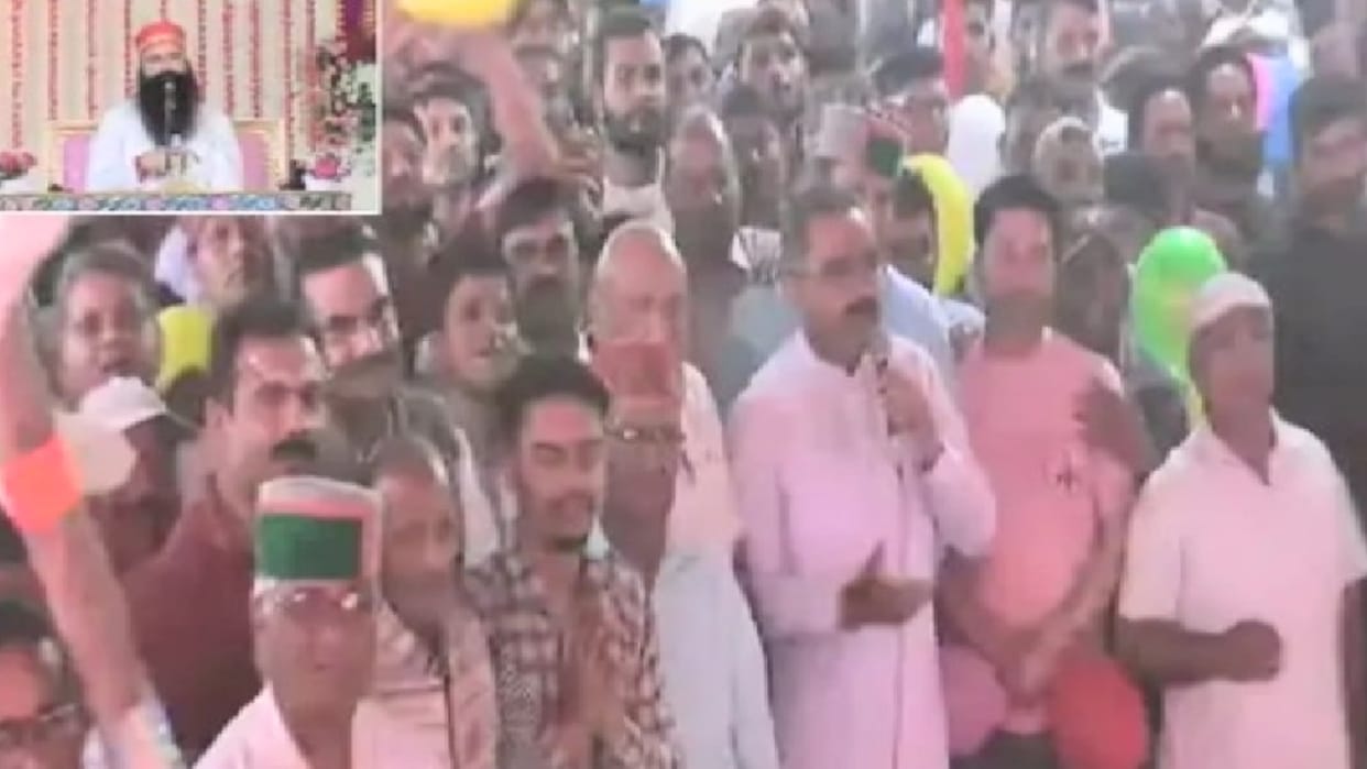Minister Bikram Thakur embroiled in controversies for taking blessings from Ram Rahim