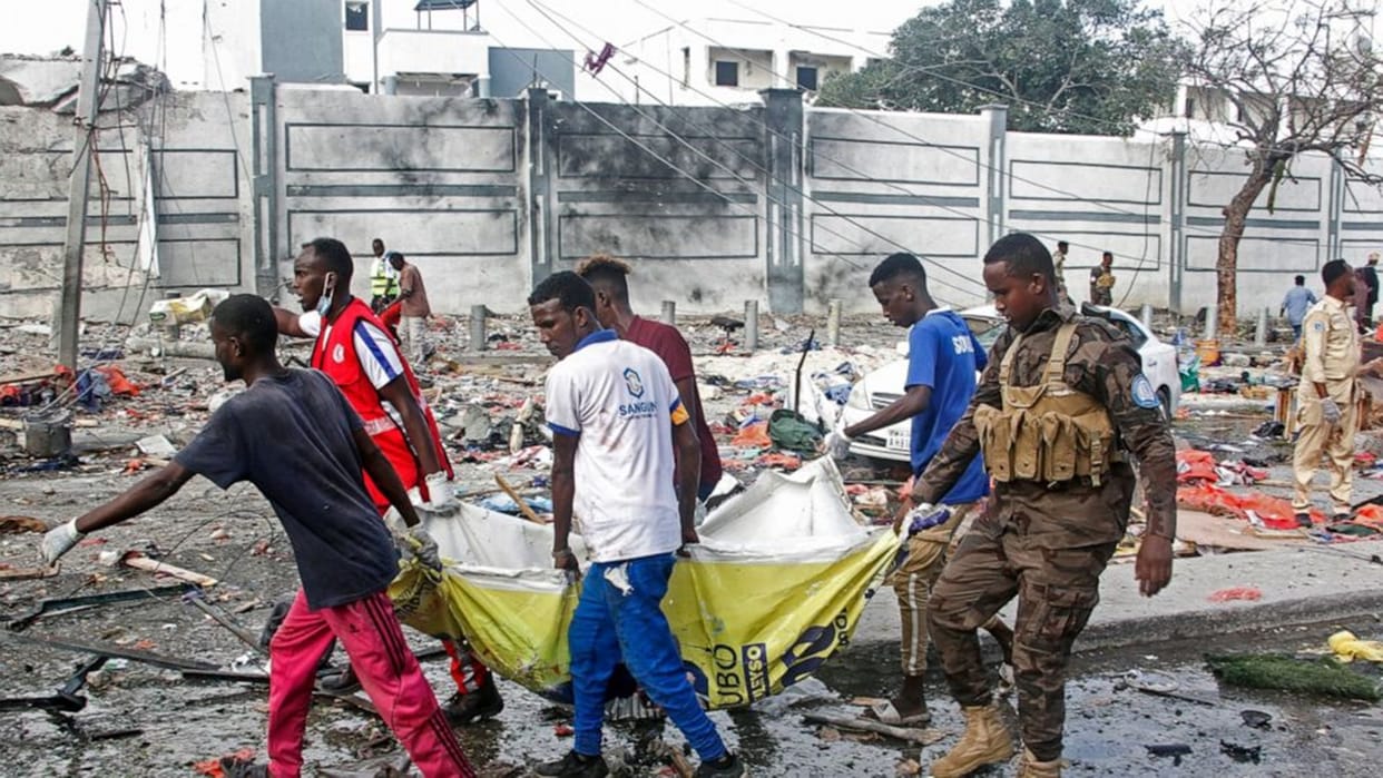Bomb Blast in Somalia Capital Mogadishu several feared dead and injury Al Shabab terror suspected news in hind