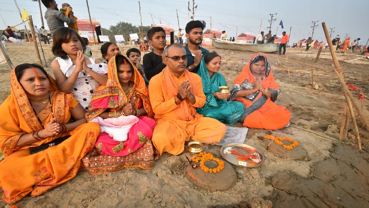 Chhath Puja 2022 On altars devotees lit the lamp of their desire