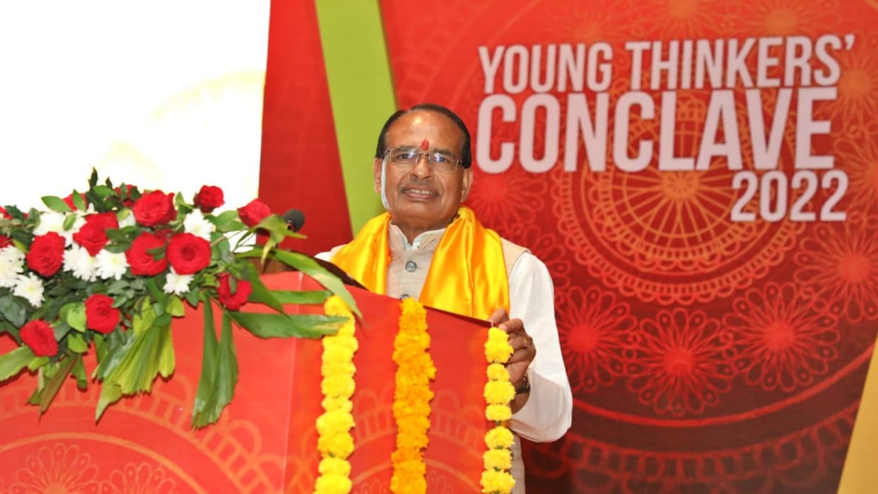 Bhojshala temple dispute madhya pradesh cm shivraj says vagdevi idol to brought from uk