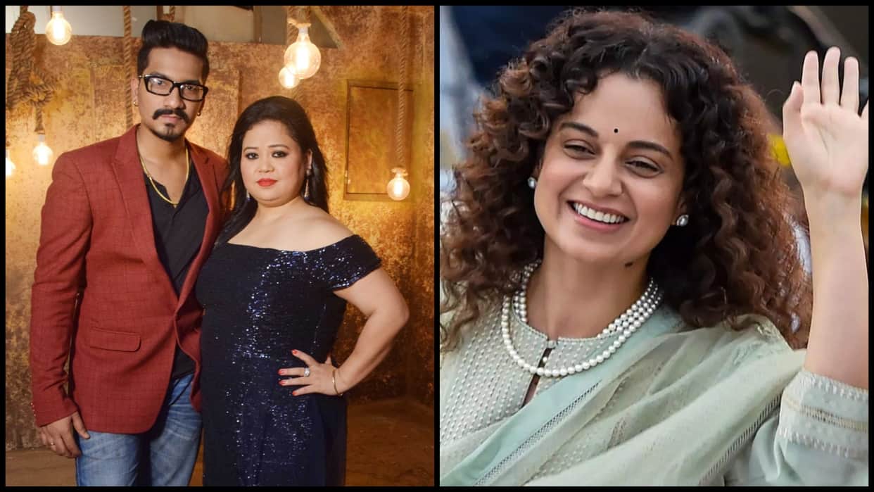 Filmy Wrap: Bharti singh trouble increase in drug case Kangana to enter in politics Read 10 entertainment news