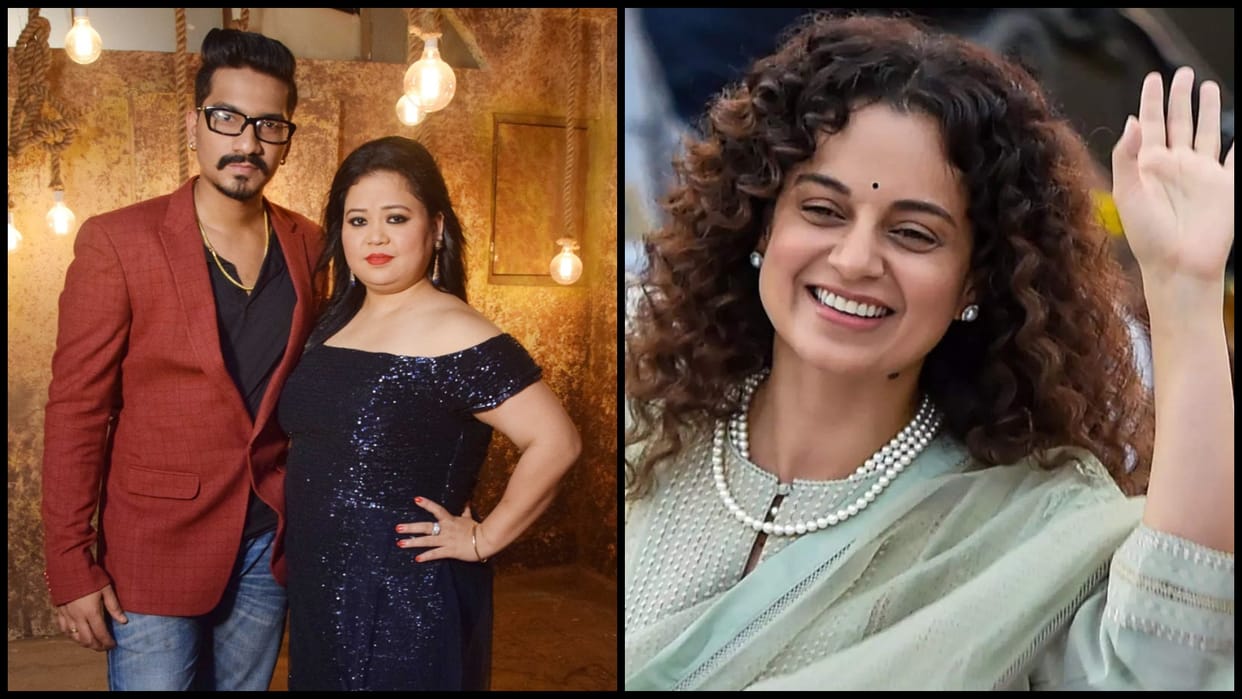 Filmy Wrap: Bharti singh trouble increase in drug case Kangana to enter in politics Read 10 entertainment news