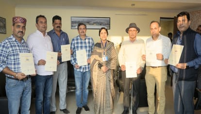 हिमाचल प्रदेश क्रिकेट एसोसिएशन  की नई कार्यकारिणी।
