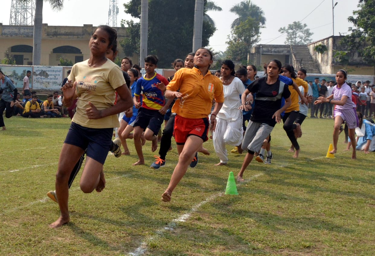 Students showed talent in sports
