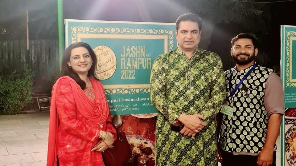 Discussion on Art, Culture and Cuisine at Jashn e Rampur in Delhi